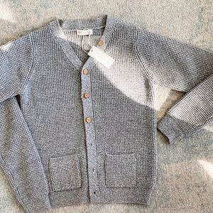 SOLD Rylee+Cru Waffle knit, thick cardigan. 10-12 EUC